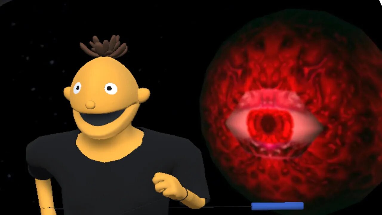 a puppet plays stargazing 64