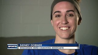 First female coach in Bucks organization making the most of "surreal" opportunity