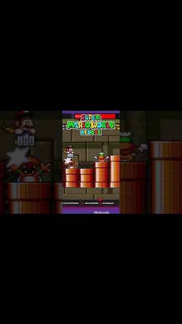 SUPER MARIO WORLD REDONE: LEMMY KOOPA CASTLE #3