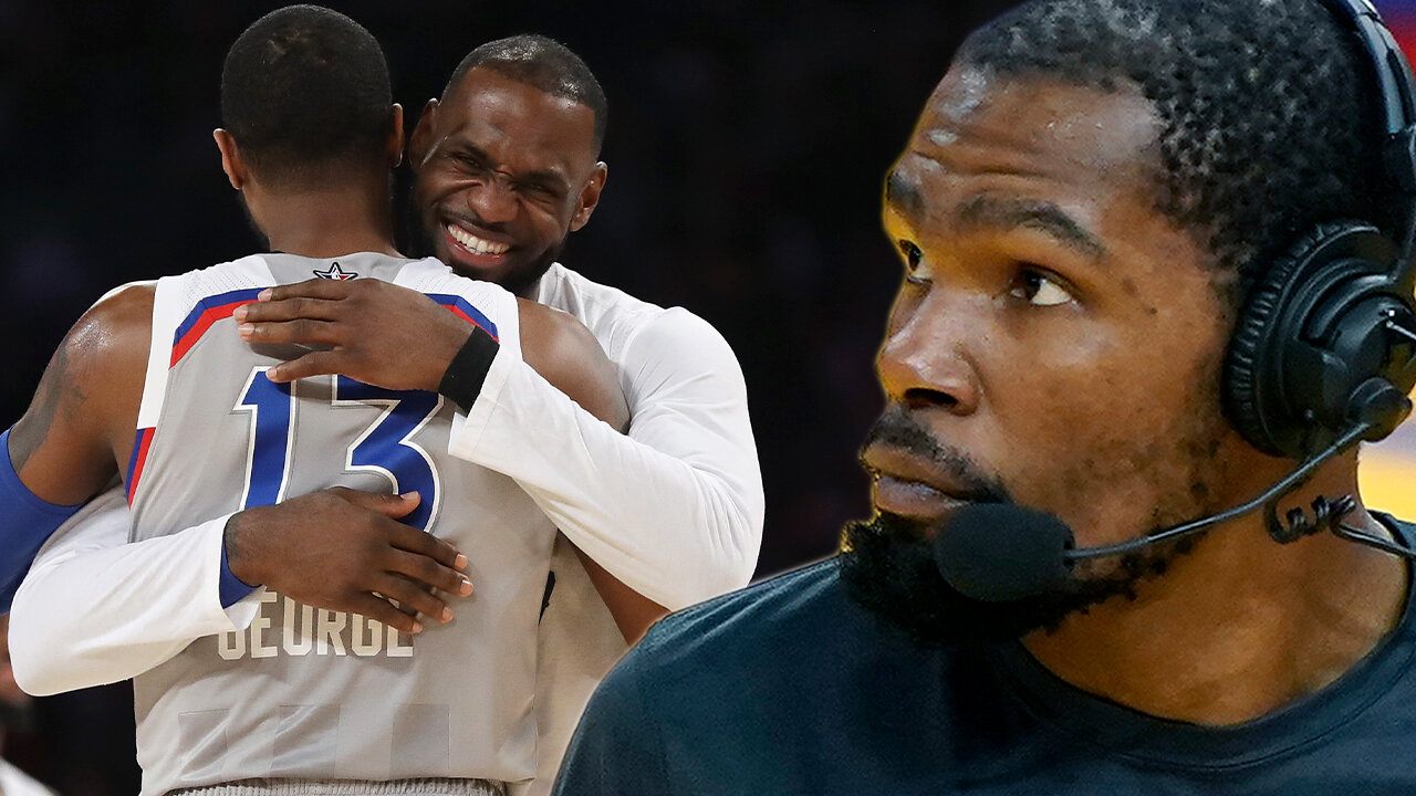 LeBron James' Disses Paul George, Clippers During All-Star Game Draft With Kevin Durant