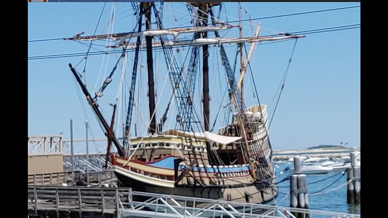 Highlights of Plymouth Rock, Mayflower -- I Hope This Blesses You