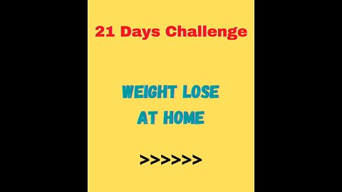 Weight Lose Exercise At Home || how to lose weight || lockdown in exercise||