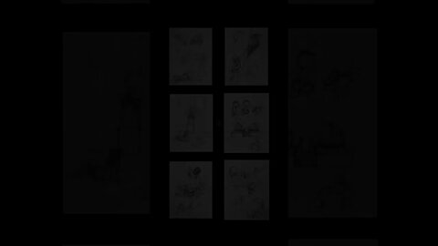 6 Pages of Pencil Comic Art