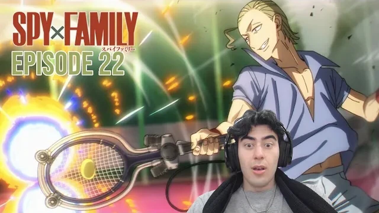 TENNIS KING | Spy x Family Reaction | S1 Ep 22