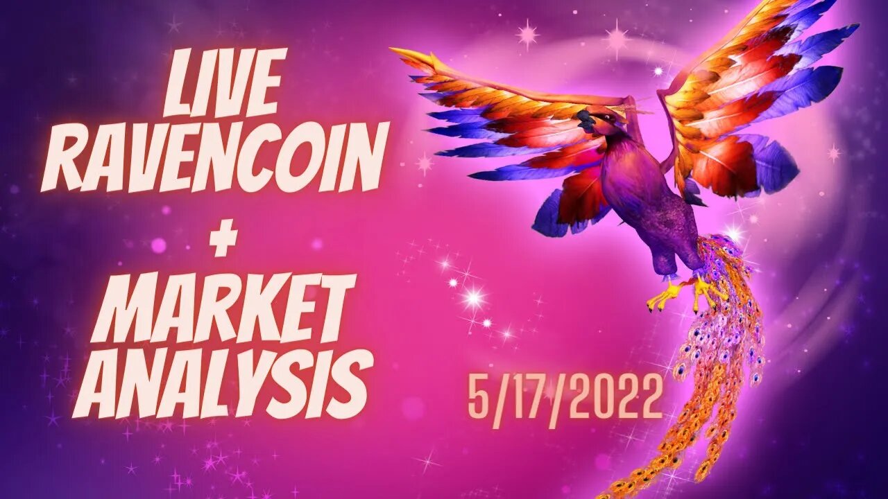 LIVE! RAVENCOIN + Market Analysis