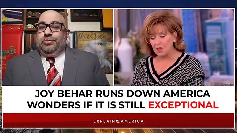 Joy Behar Insults America, Wonders If We Are Still Exceptional