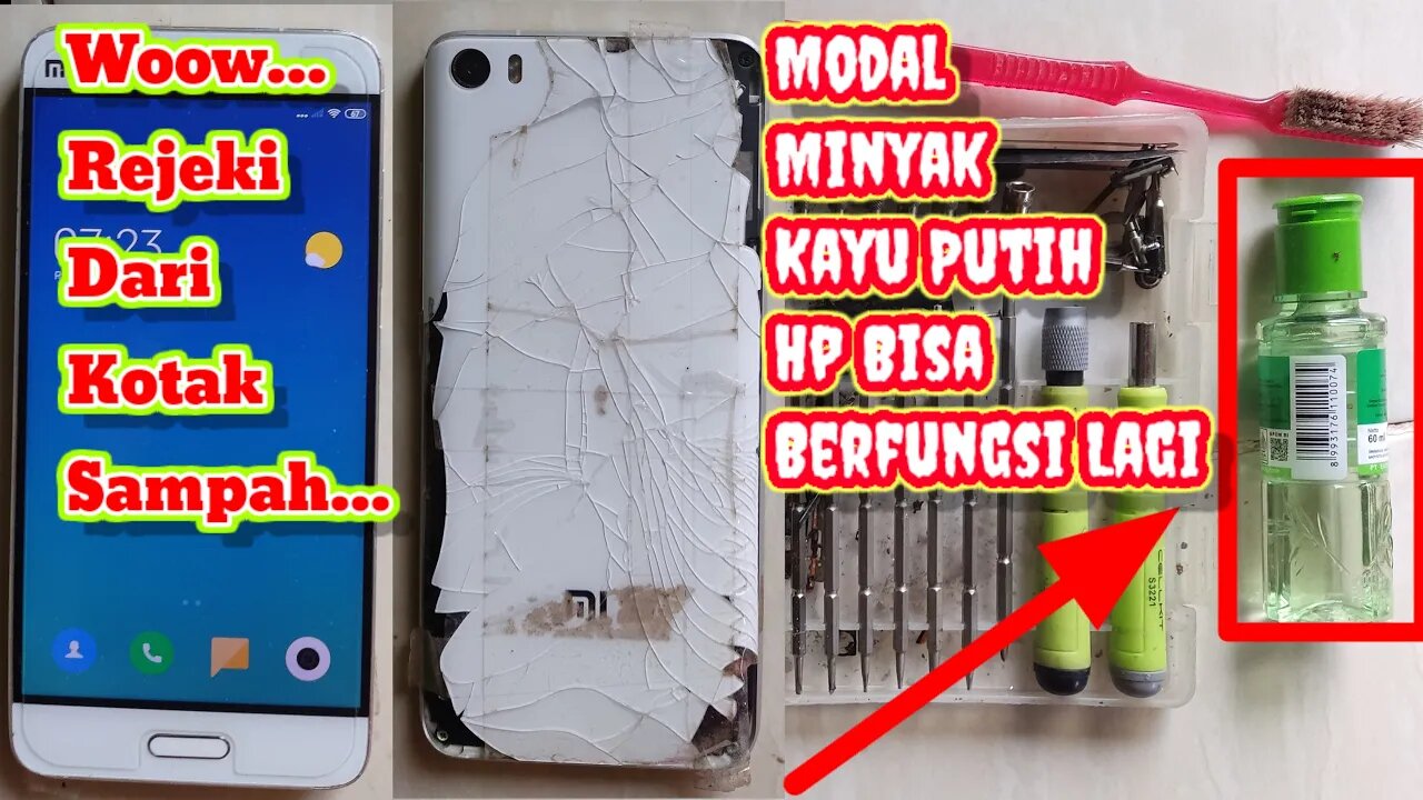 Solusi Touchscreen Tidak Berfungsi (rejeki dapat hp dari tempat sampah) @stay0301