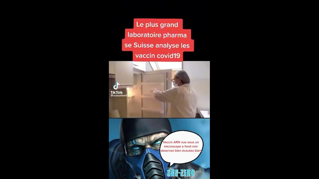 Le plus grand laboratoire de suisse 🇨🇠analyses les injection létal à retardement du cocovid