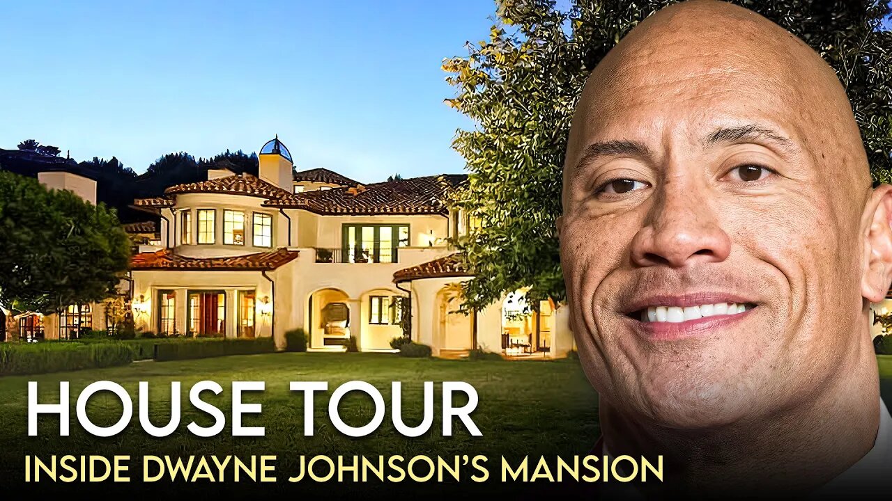 Dwayne Johnson | House Tour | $30 Million Beverly Hills Mansion & More