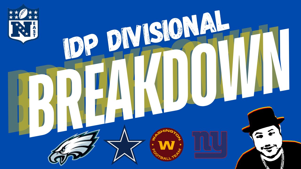 IDP Divisional Depth Chart Breakdown, NFC EAST + Open Q&A