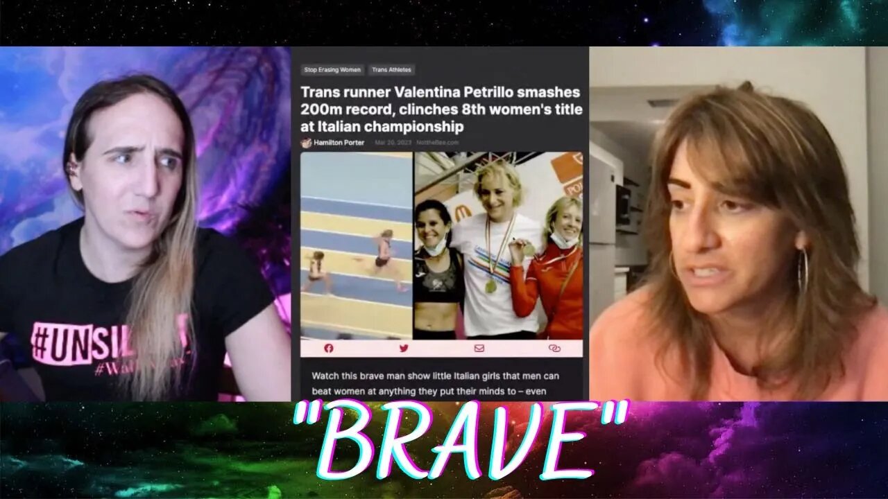 Trans Woman and Lesbian react to Trans Athlete breaking running record