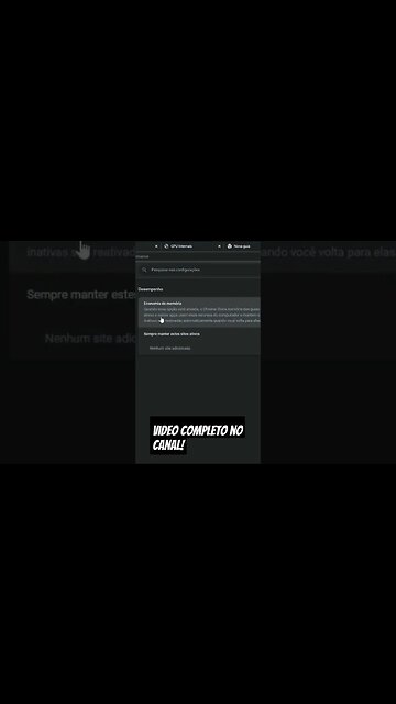 novo recurso que melhora o desempenho no google chrome