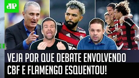 "EU DISCORDO de você! O Flamengo foi o ÚNICO CLUBE que..." DEBATE ESQUENTA!