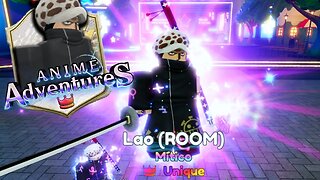 LAW ROOM COM 𝗨𝗡𝗜𝗤𝗨𝗘 NO ANIME ADVENTURES (LVL. 100 EVOLVED)