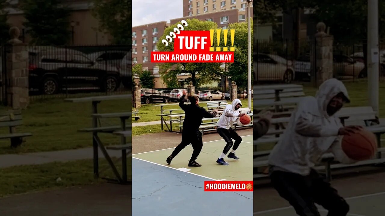 TUFF FADEAWAY! IS This Like DURANT or LEBRON!!?#shorts #1v1 #basketball #lebronjames #kevindurant