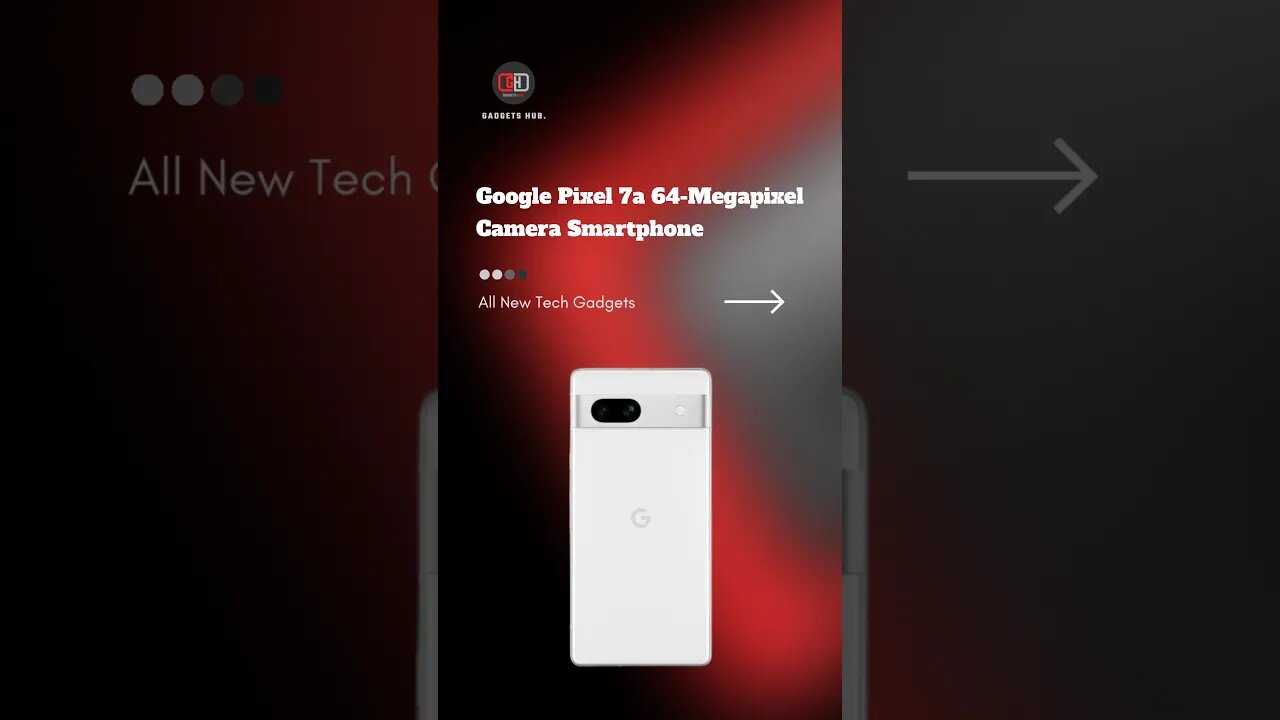 Google Pixel 7a 64-Megapixel-Camera Smartphone #googlephone #pixel #googlepixel7 #googlepixel7a