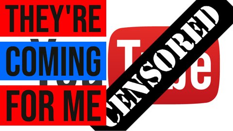 Youtube Has Suspended Me For "Hate Speech"