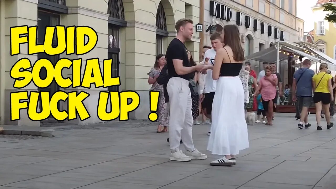 Fluid Social Meets A Nice Girl - Then FUC**S It All Up!