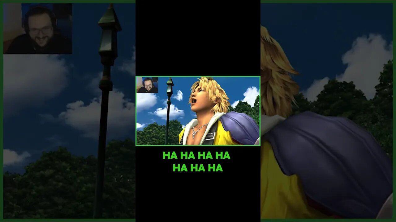 The BEST scene in video game history!!! #finalfantasyX #funny #laugh #shorts