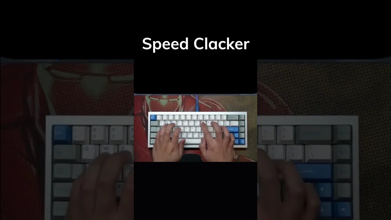 Unlocking the Secret to Insanely Fast and Soothing ASMR Typing! #shorts