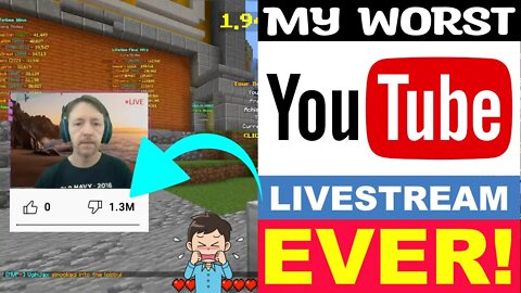 My WORST YouTube Livestream EVER!