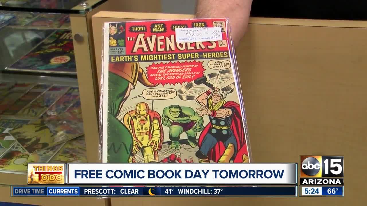 "All About Books & Comics" preps for Free Comic Book Day