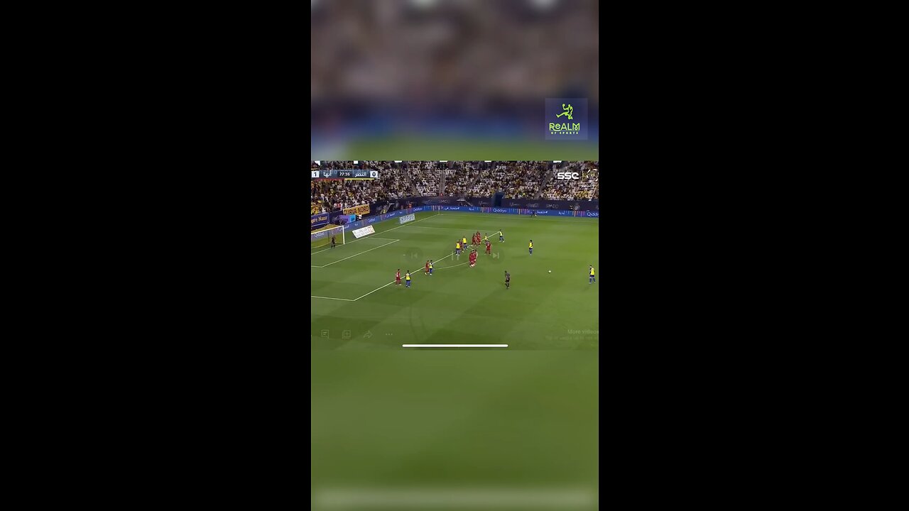 Ronaldo new trick of Free-kick