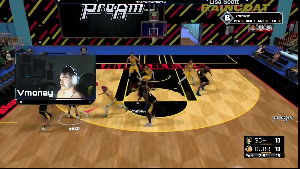 San Dawg Howlies @ The Eugene Rubbers | #nba2k #nba #nba2k2023 #2k23 #nba2k23 #proam #5v5