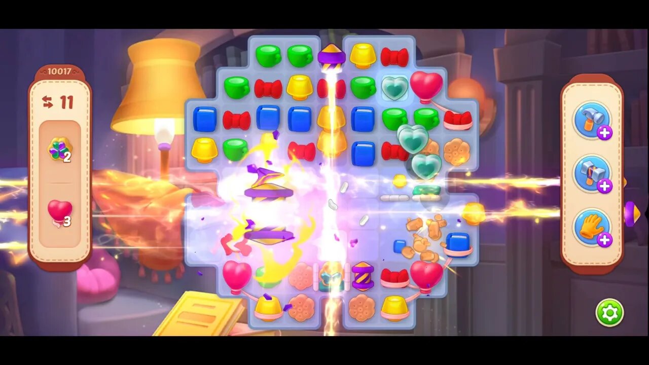 Playrix Homescapes Gameplay Walkthrough Level 10017