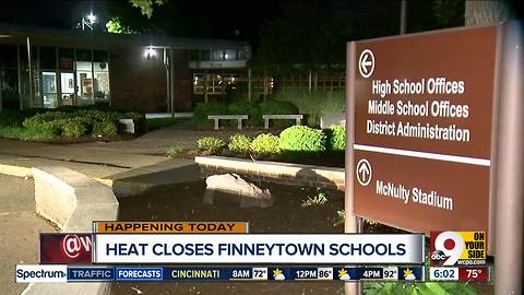 Heat closes Finneytown schools