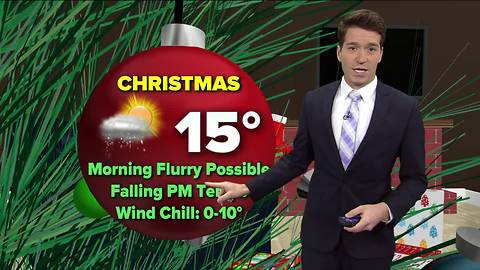 Wind Chill Advisory Kicks in Christmas Day