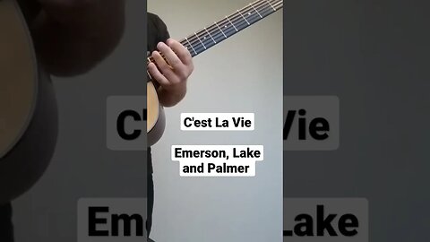 C'est La Vie (Emerson, Lake and Palmer) #elp #greglake #emersonlakeandpalmer