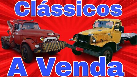 Ep.45 🚚 Caminhões Clássicos à Venda 📉 QRA Oliveira