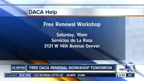 Help Saturday for DACA renewals