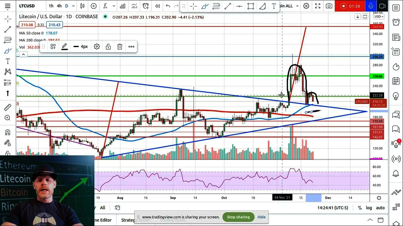 Litecoin - Are we cleared for takeoff? Target $354