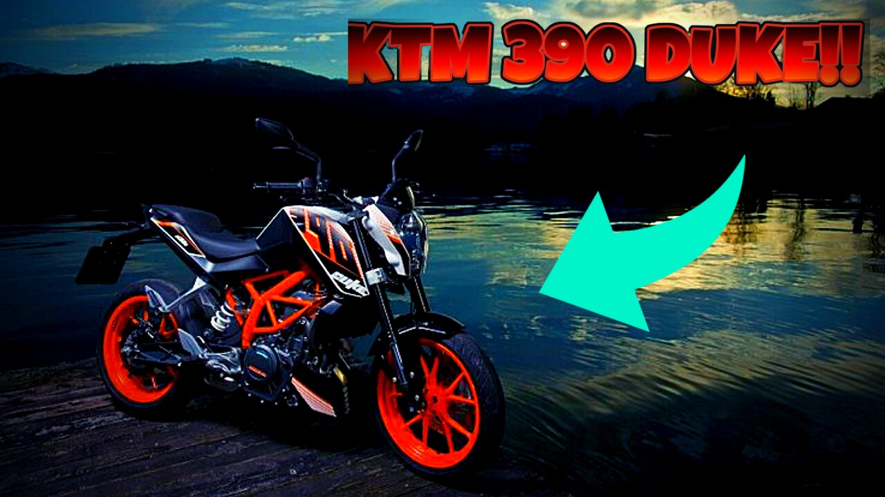 KTM 390 Duke - Supermoto mode