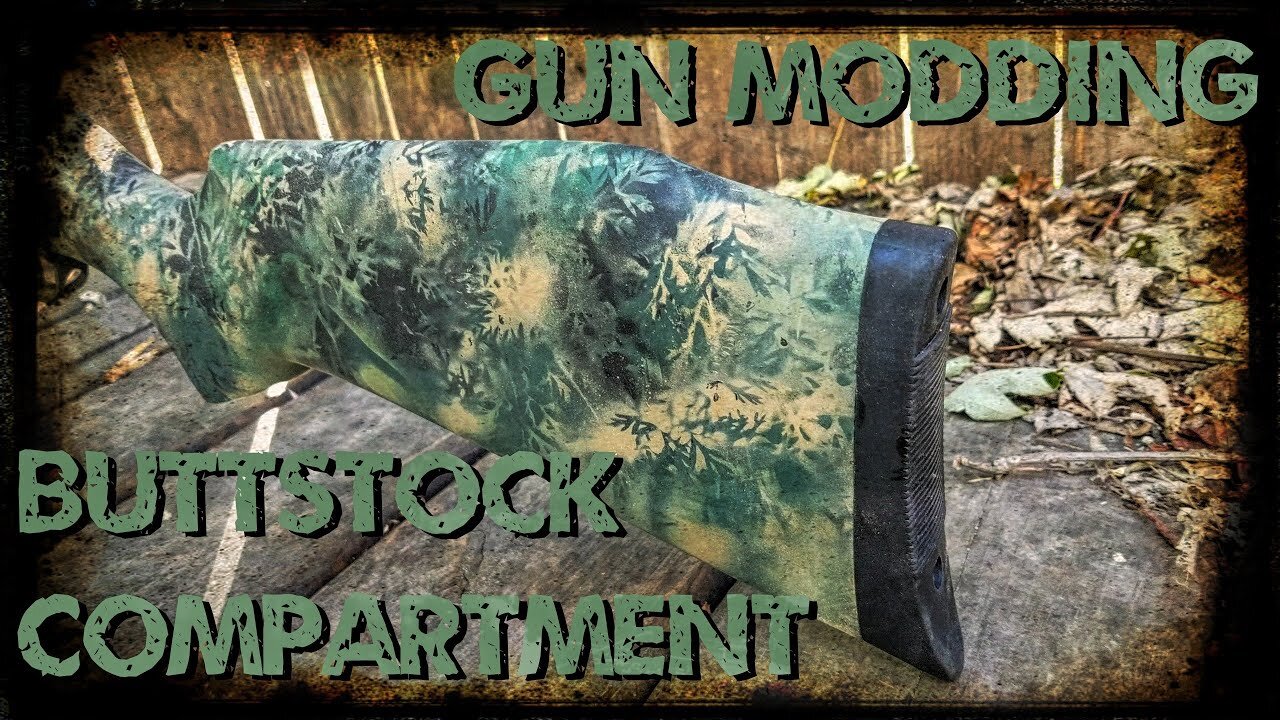 Gun Modding (Buttstock Compartment)