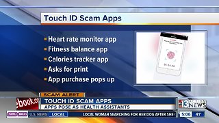Touch ID scam apps