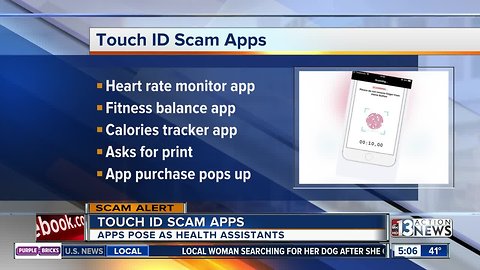 Touch ID scam apps