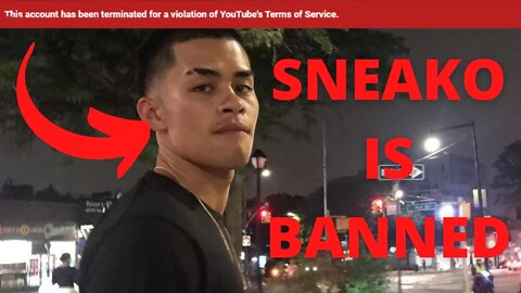 SNEAKO GOT BANNED