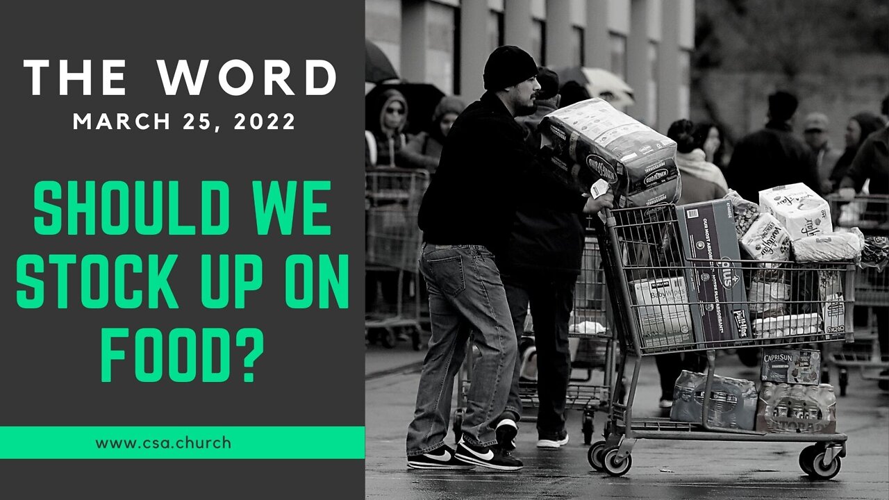 The Word: March 25, 2022
