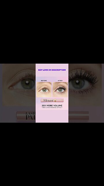 L'Oreal Paris Paradise Mascara #loreal #paradise #mascara #makeup #shorts #amazonfinds