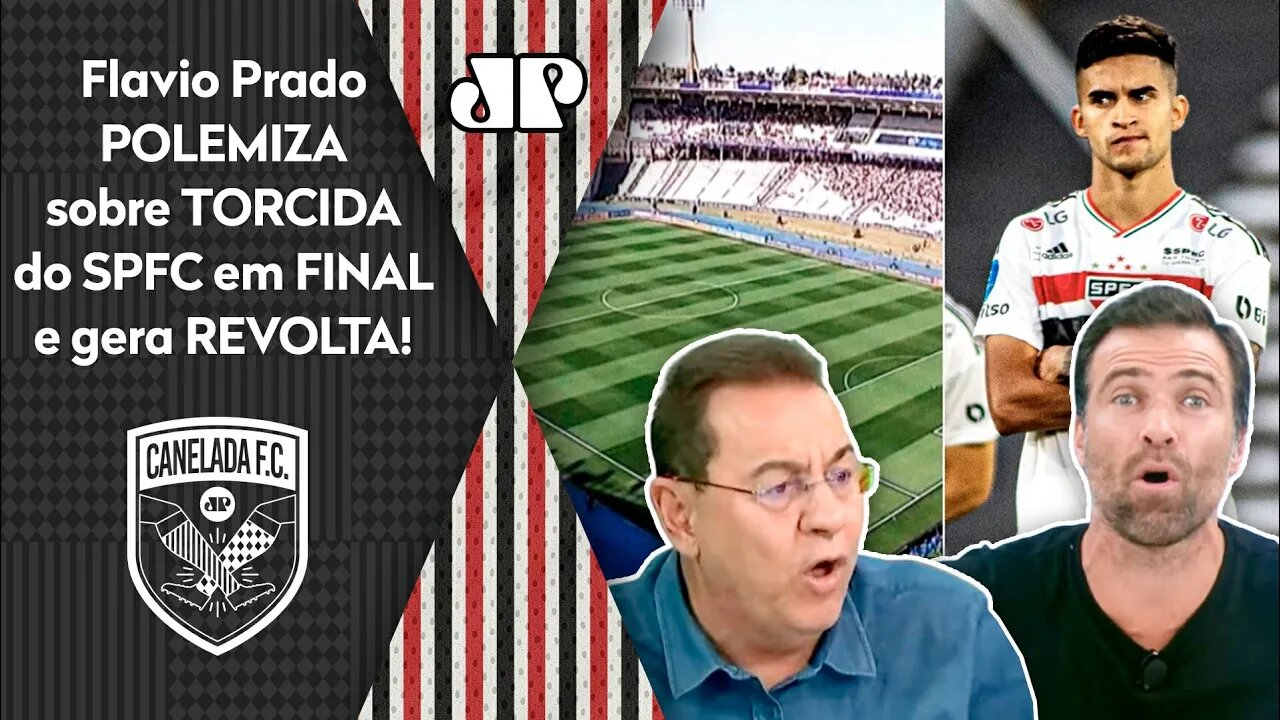 "Foi RIDÍCULO, UM PAPELÃO! A torcida do São Paulo NÃO..." Flavio Prado POLEMIZA e REVOLTA Pilhado!