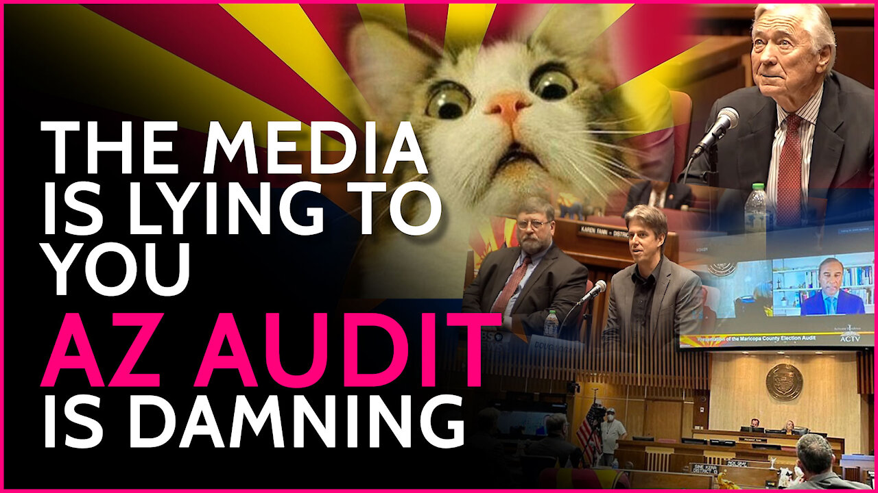 The media is lying to you - Arizona Audit is damning!