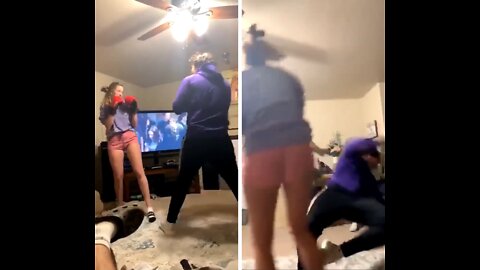 When you think you beat your girlfriend easy….🥴🥴