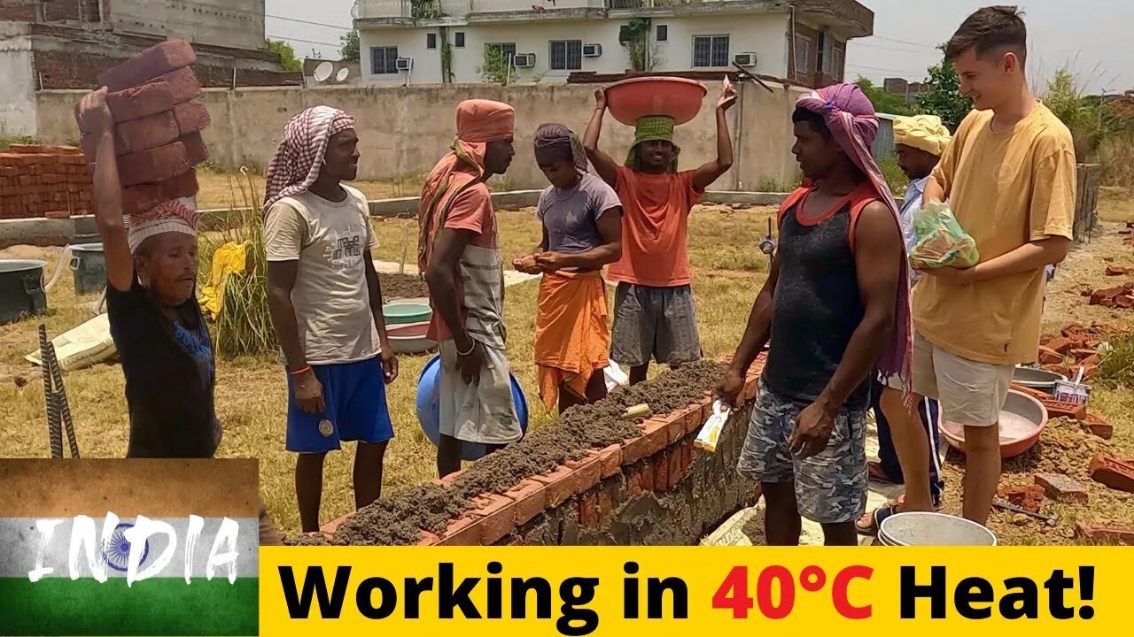 Helping INDIAN VILLAGERS in 40°C HEAT WAVE