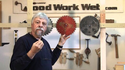 Comparing Saw Blade Quality - A woodworkweb.com woodworking video