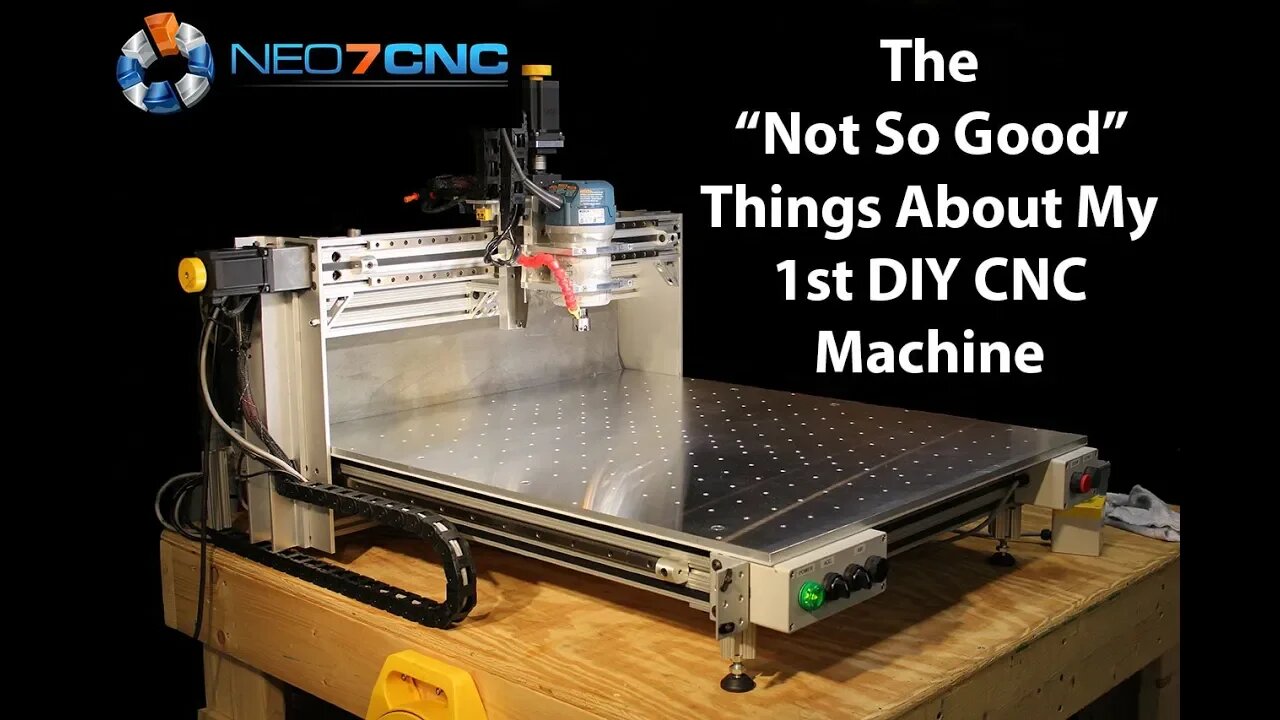 The "Not So Good" Things About My 1st DIY CNC Machine
