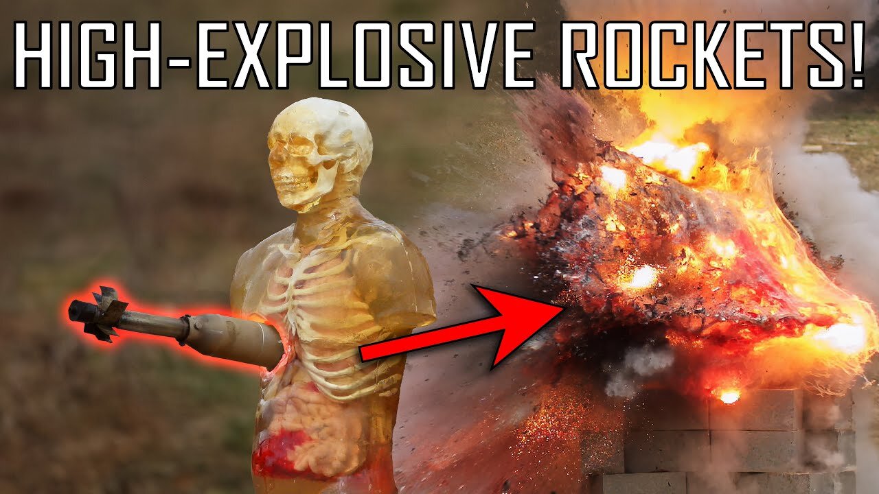 RPG-7 vs Human Torso! - Ballistic High-Speed