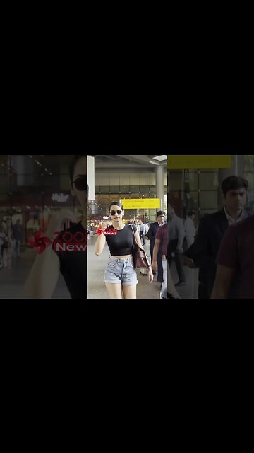 Manushi Chhillar Spotted At Airport 📸✈️
